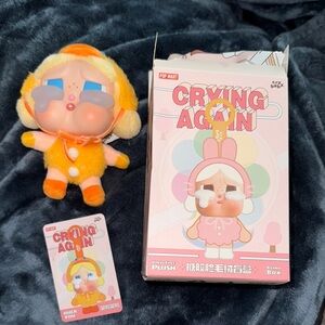 POPMART - Crying Again DUCK YOU Pendant - opened
